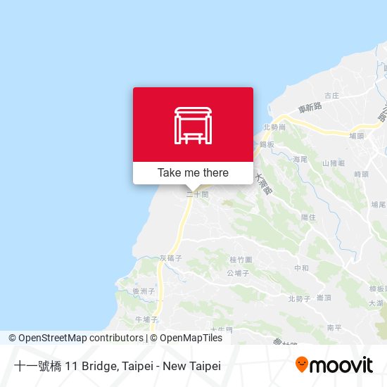 十一號橋 11 Bridge map