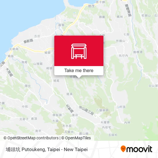 埔頭坑 Putoukeng map