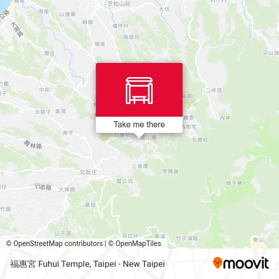 福惠宮 Fuhui Temple map