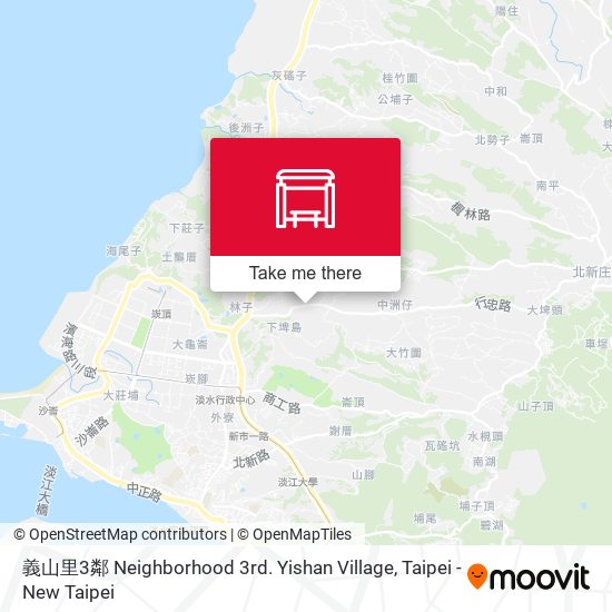 義山里3鄰 Neighborhood 3rd. Yishan Village地圖