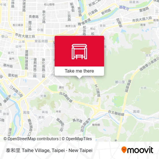 泰和里 Taihe Village map