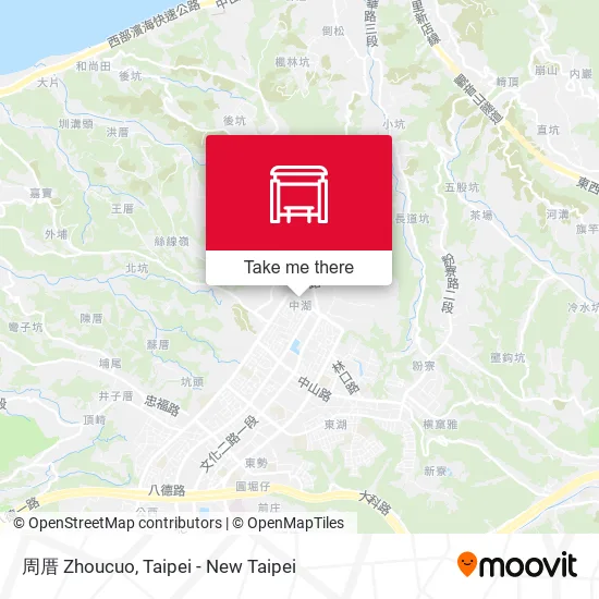 周厝 Zhoucuo map
