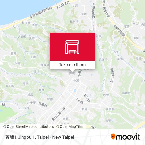 菁埔1 Jingpu 1 map