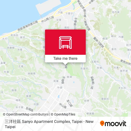 三洋社區 Sanyo Apartment Complex map