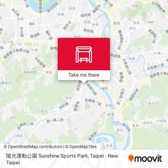 陽光運動公園 Sunshine Sports Park map