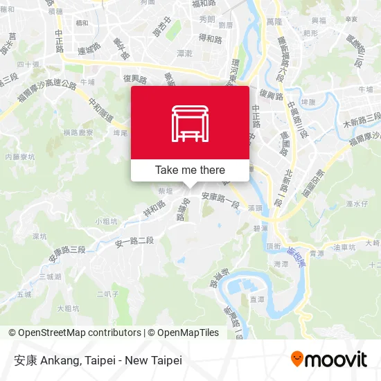 安康 Ankang map