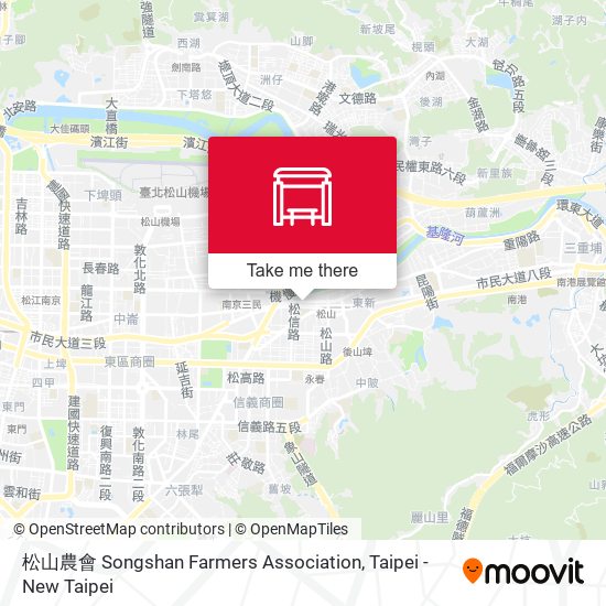 松山農會 Songshan Farmers Association地圖