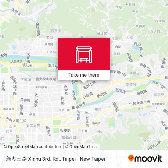 新湖三路 Xinhu 3rd. Rd.地圖