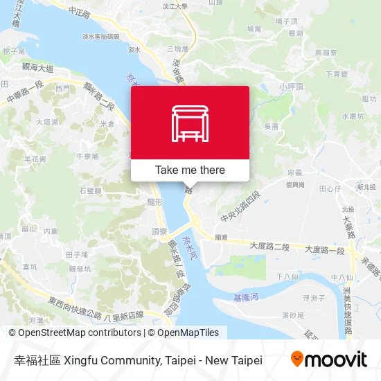 幸福社區 Xingfu Community map