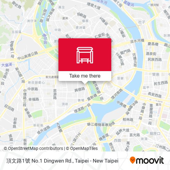 頂文路1號 No.1 Dingwen Rd.地圖