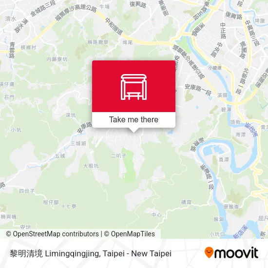 黎明清境 Limingqingjing map