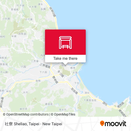 社寮 Sheliao map