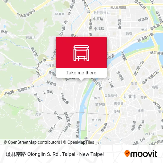 瓊林南路 Qionglin S. Rd. map