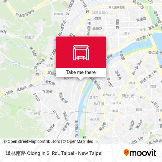 瓊林南路 Qionglin S. Rd. map