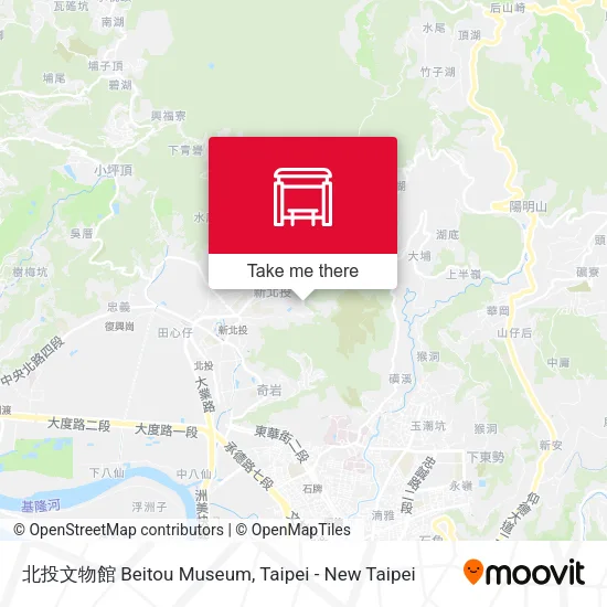 北投文物館 Beitou Museum地圖