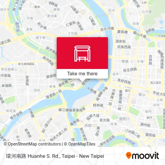 環河南路 Huanhe S. Rd. map