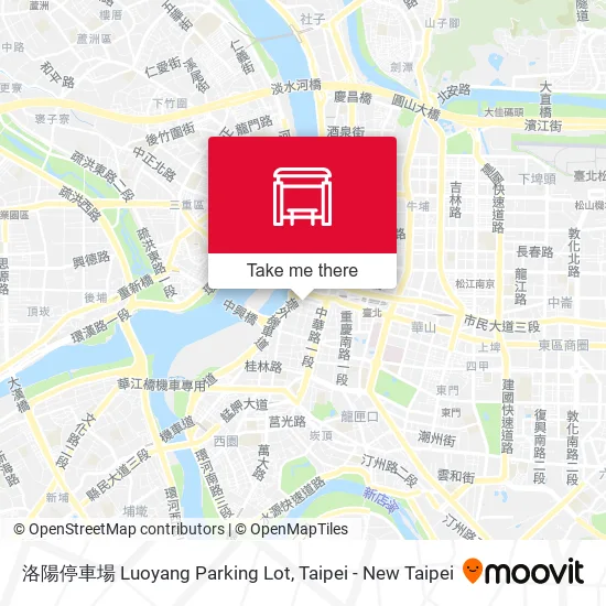 洛陽停車場 Luoyang Parking Lot地圖