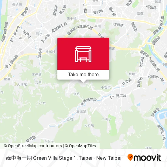 綠中海一期 Green Villa Stage 1地圖