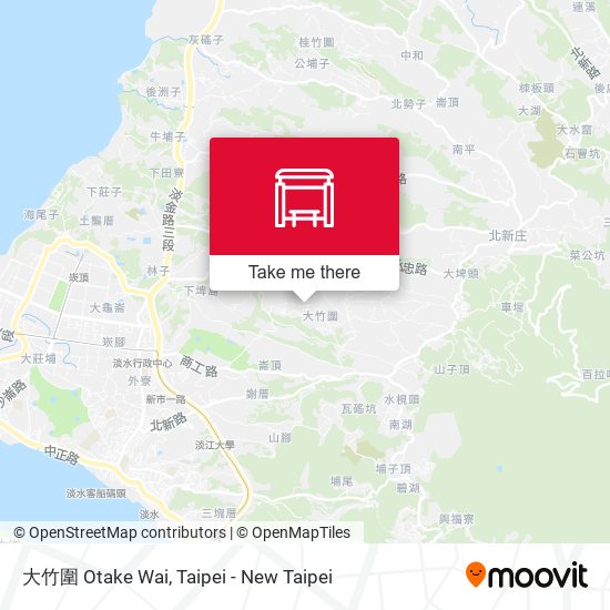 大竹圍 Otake Wai地圖