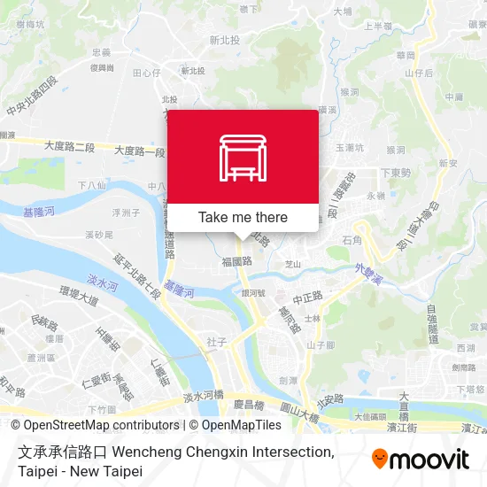 文承承信路口 Wencheng Chengxin Intersection地圖