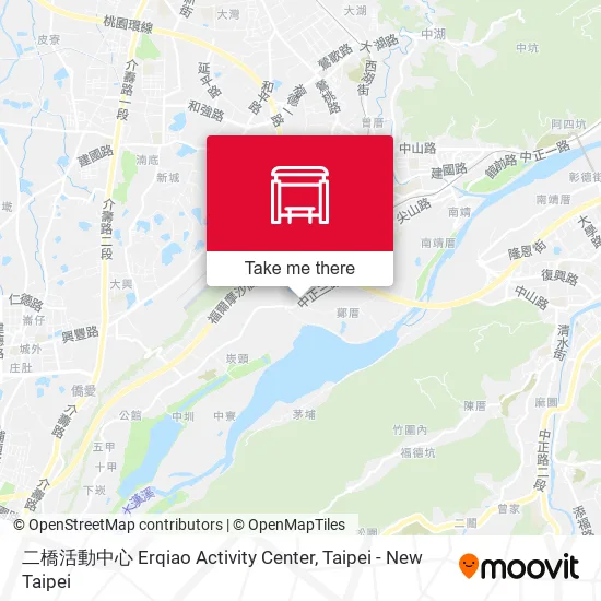 二橋活動中心 Erqiao Activity Center地圖