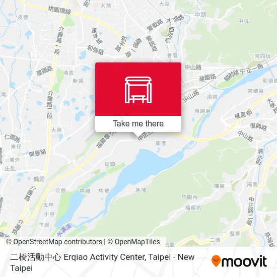 二橋活動中心 Erqiao Activity Center map