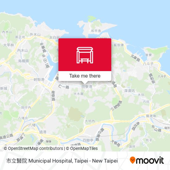 市立醫院 Municipal Hospital map