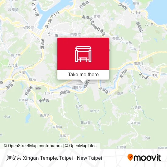 興安宮 Xingan Temple地圖