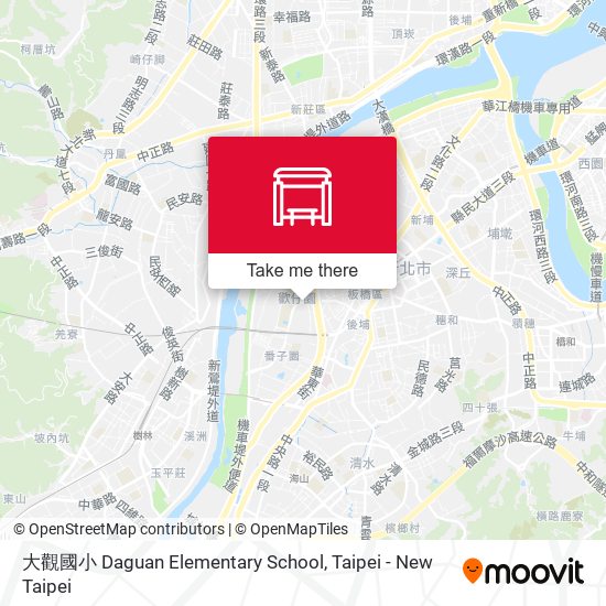 大觀國小 Daguan Elementary School map