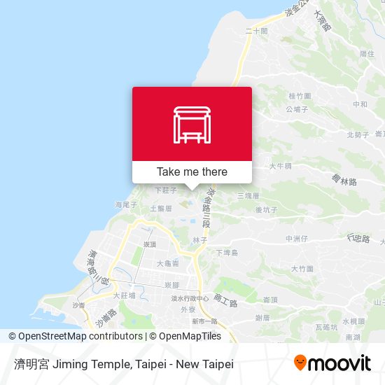 濟明宮 Jiming Temple地圖