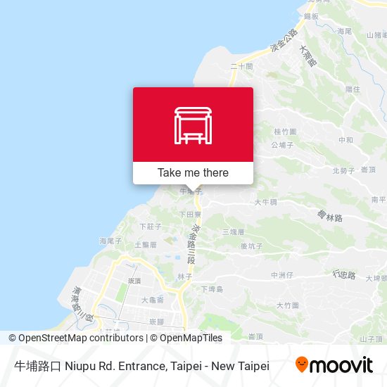 牛埔路口 Niupu Rd. Entrance map