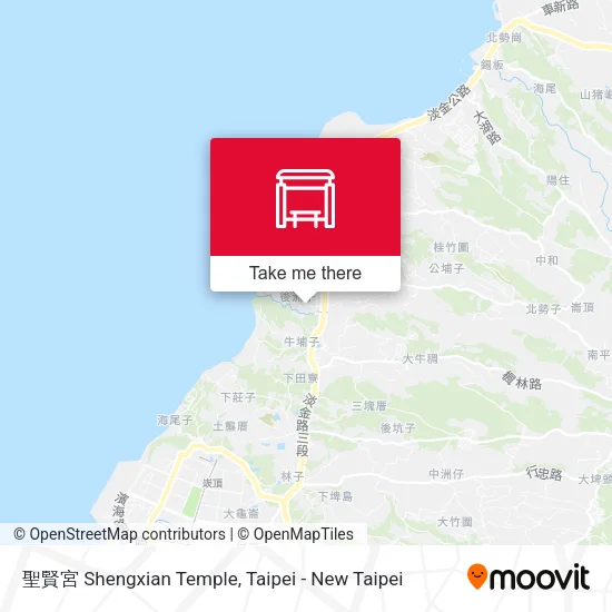聖賢宮 Shengxian Temple地圖