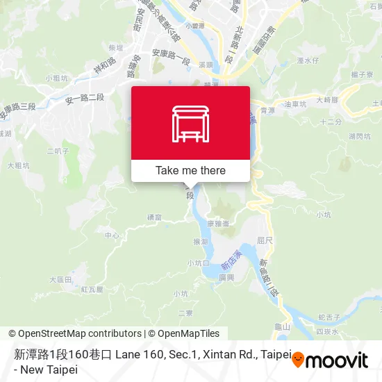新潭路1段160巷口 Lane 160, Sec.1, Xintan Rd. map