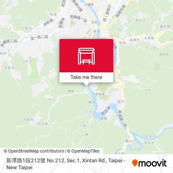 新潭路1段212號 No.212, Sec.1, Xintan Rd. map
