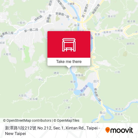 新潭路1段212號 No.212, Sec.1, Xintan Rd.地圖
