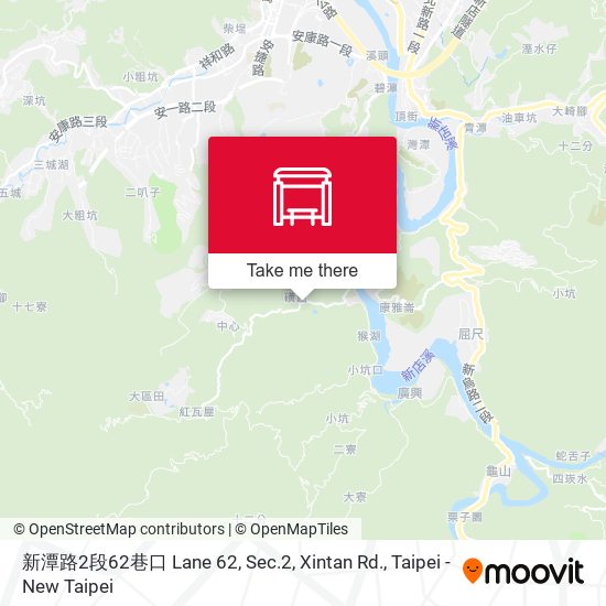 新潭路2段62巷口 Lane 62, Sec.2, Xintan Rd. map