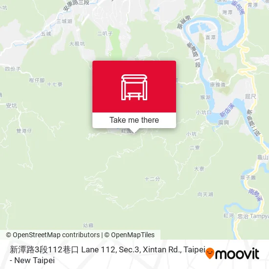 新潭路3段112巷口 Lane 112, Sec.3, Xintan Rd. map