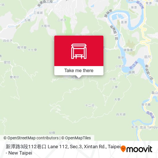 新潭路3段112巷口 Lane 112, Sec.3, Xintan Rd. map