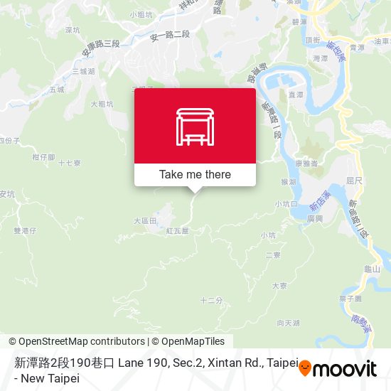新潭路2段190巷口 Lane 190, Sec.2, Xintan Rd. map