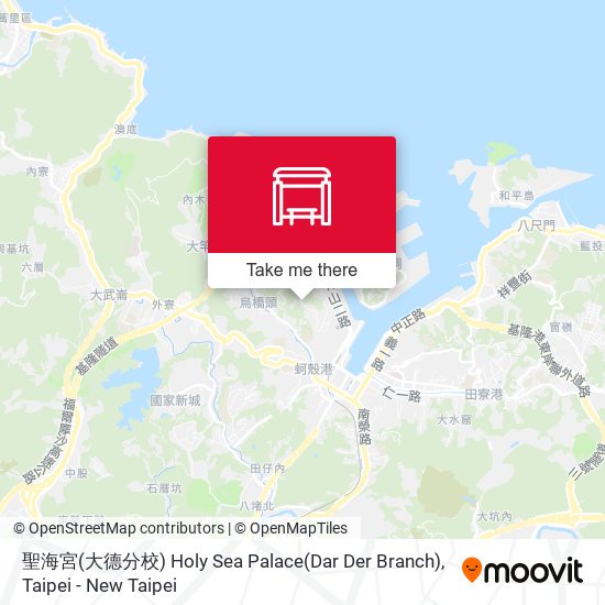 聖海宮(大德分校) Holy Sea Palace(Dar Der Branch) map