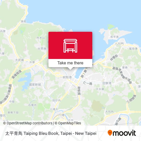 太平青鳥 Taiping Bleu Book map