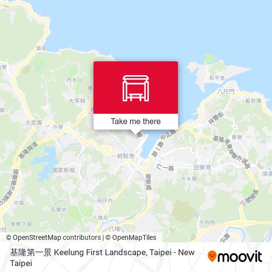 基隆第一景 Keelung First Landscape map