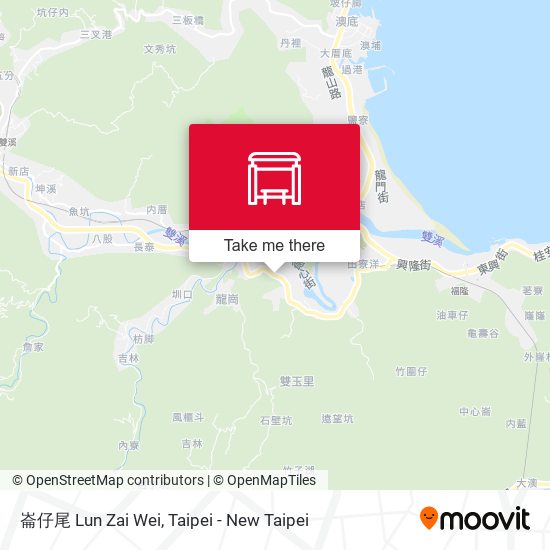 崙仔尾 Lun Zai Wei地圖