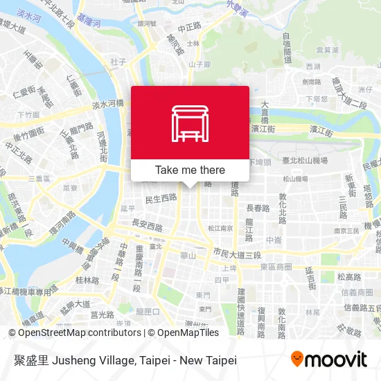 聚盛里 Jusheng Village map