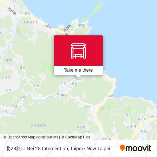 北28路口 Bei 28 Intersection map