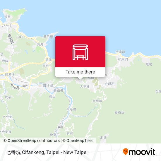 七番坑 Cifankeng map
