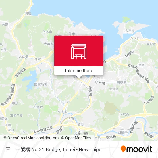 三十一號橋 No.31 Bridge map