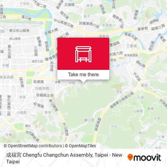 成福宮 Chengfu Changchun Assembly map
