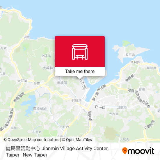 健民里活動中心 Jianmin Village Activity Center地圖