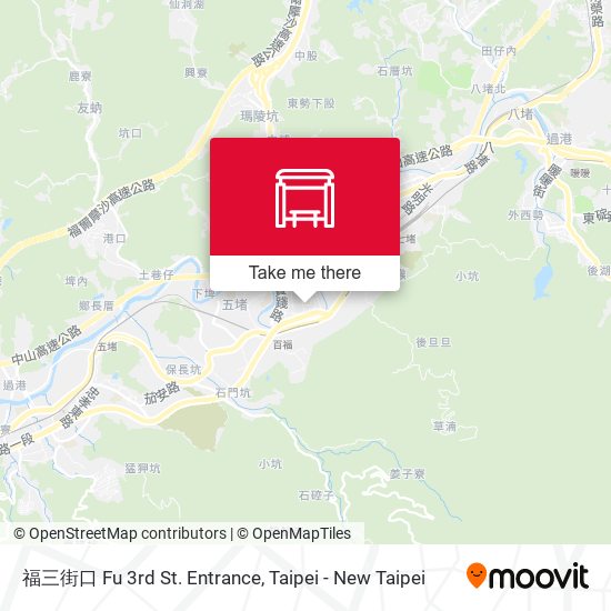 福三街口 Fu 3rd St. Entrance map